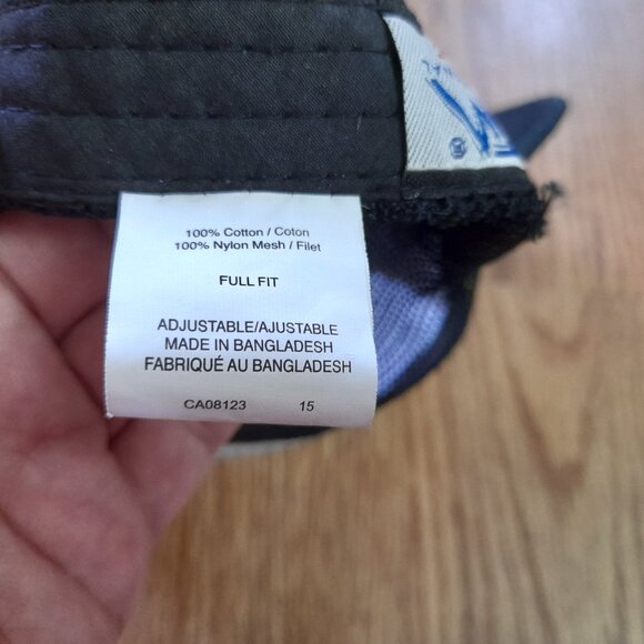 Vintage Trucker Hat JBT Transport Mesh Snapback Cap Black Purple White - Picture 9 of 12